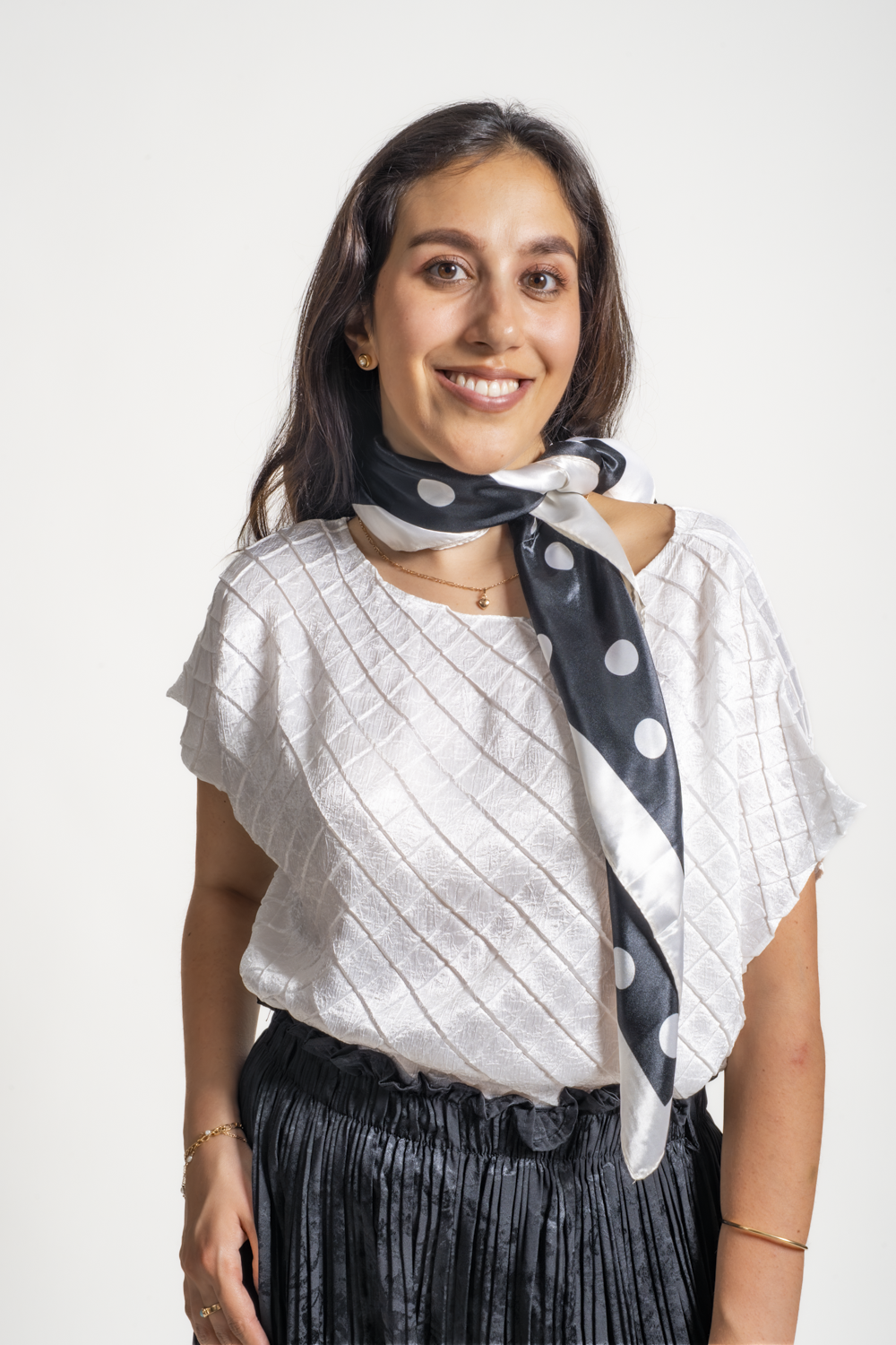 PAÑUELO SAMANTHA - NEGRO