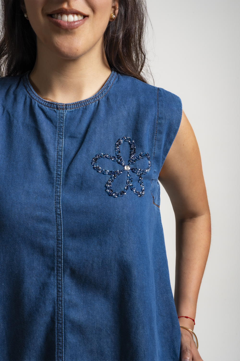 VESTIDO LIDIA - AZUL - Gallery 3