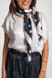 PAÑUELO SAMANTHA - NEGRO