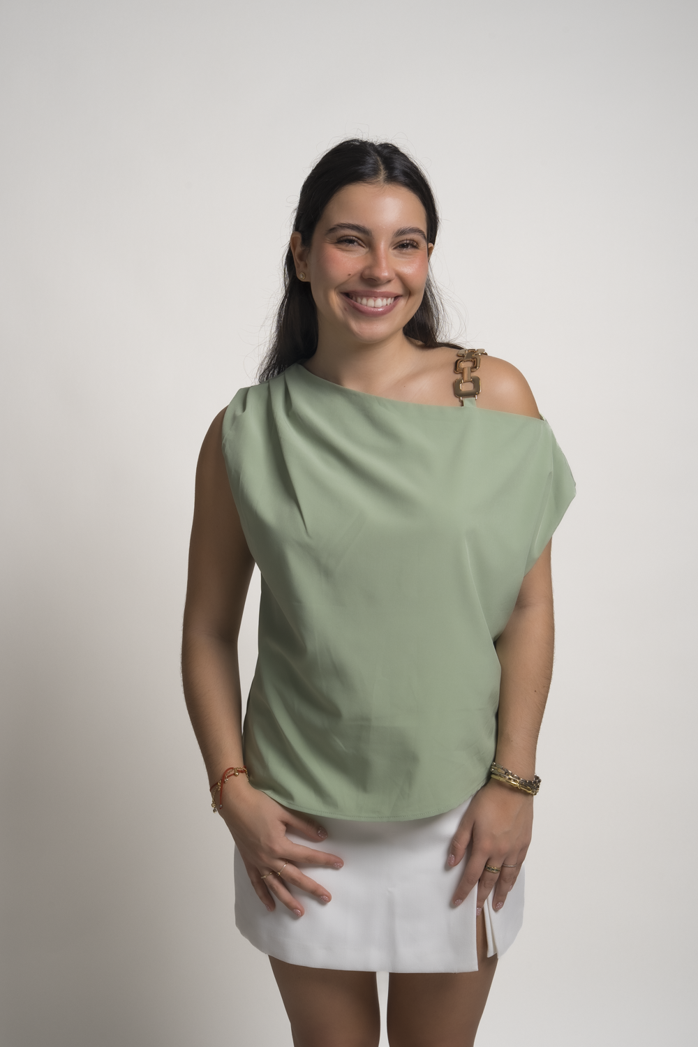 BLUSA ROXI - VERDE PISTACHO