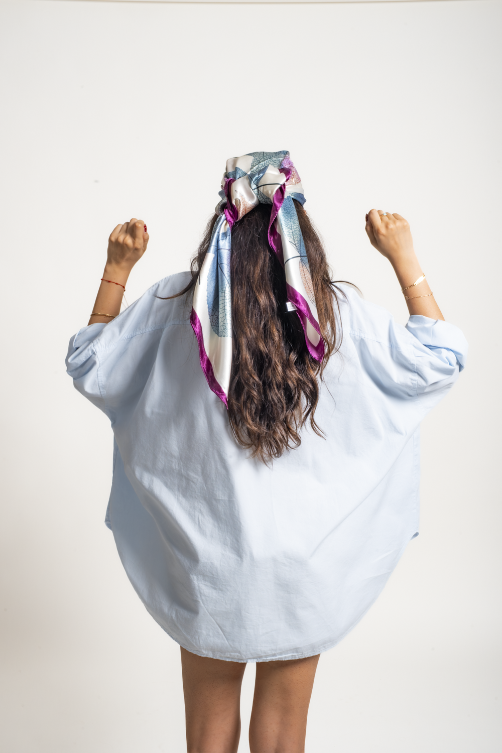 PAÑUELO BIANCA - MORADO