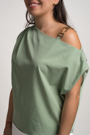 BLUSA ROXI - VERDE PISTACHO