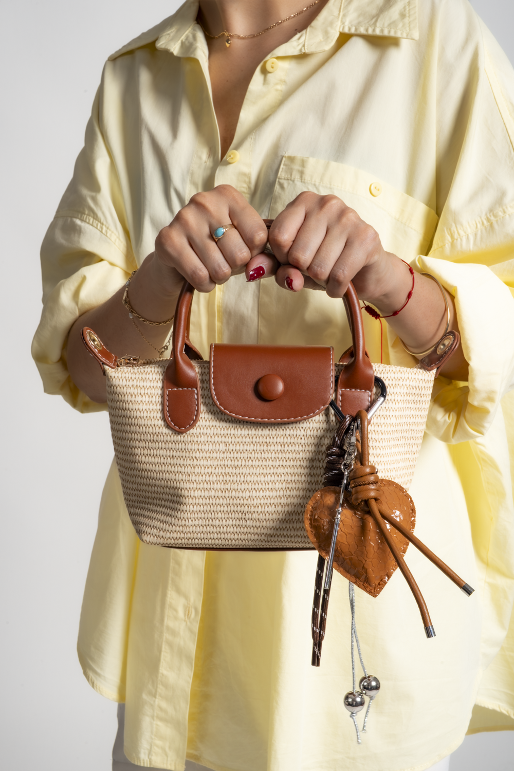 CARTERA VIOLETA - BEIGE - Gallery 4