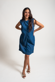 VESTIDO LIDIA - AZUL