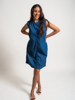 VESTIDO LIDIA - AZUL - Thumbnail 1