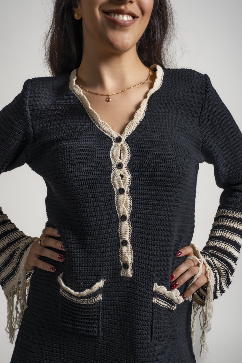 VESTIDO CARMEN - NEGRO