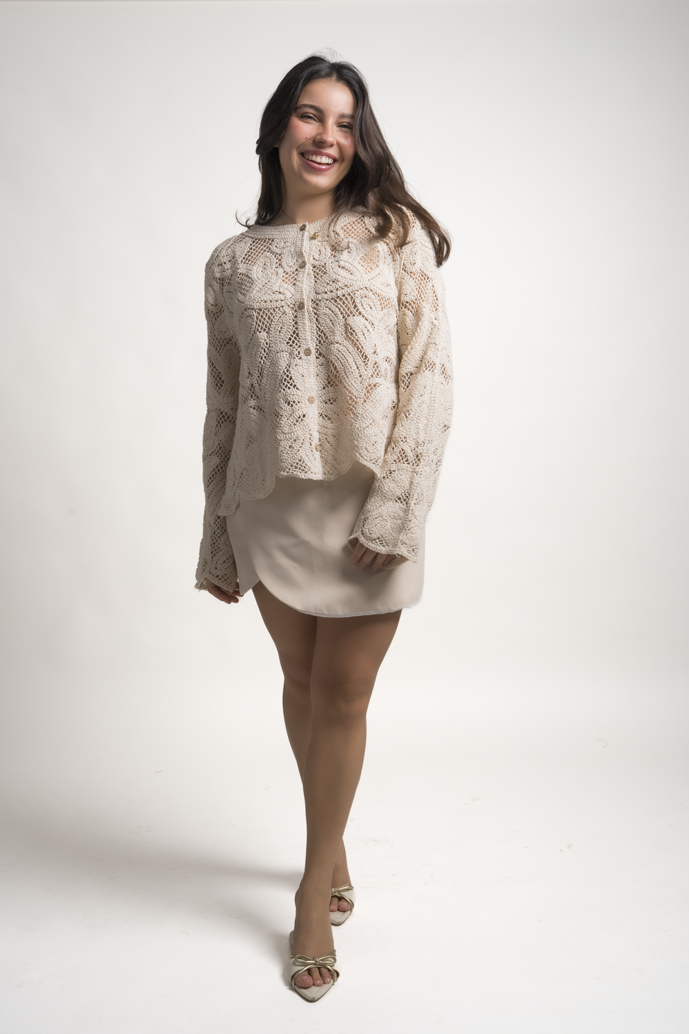 CHAQUETA EMILIA - BEIGE - Gallery 2