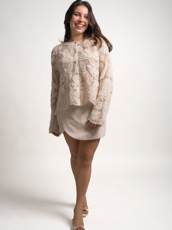 CHAQUETA EMILIA - BEIGE - Secondary