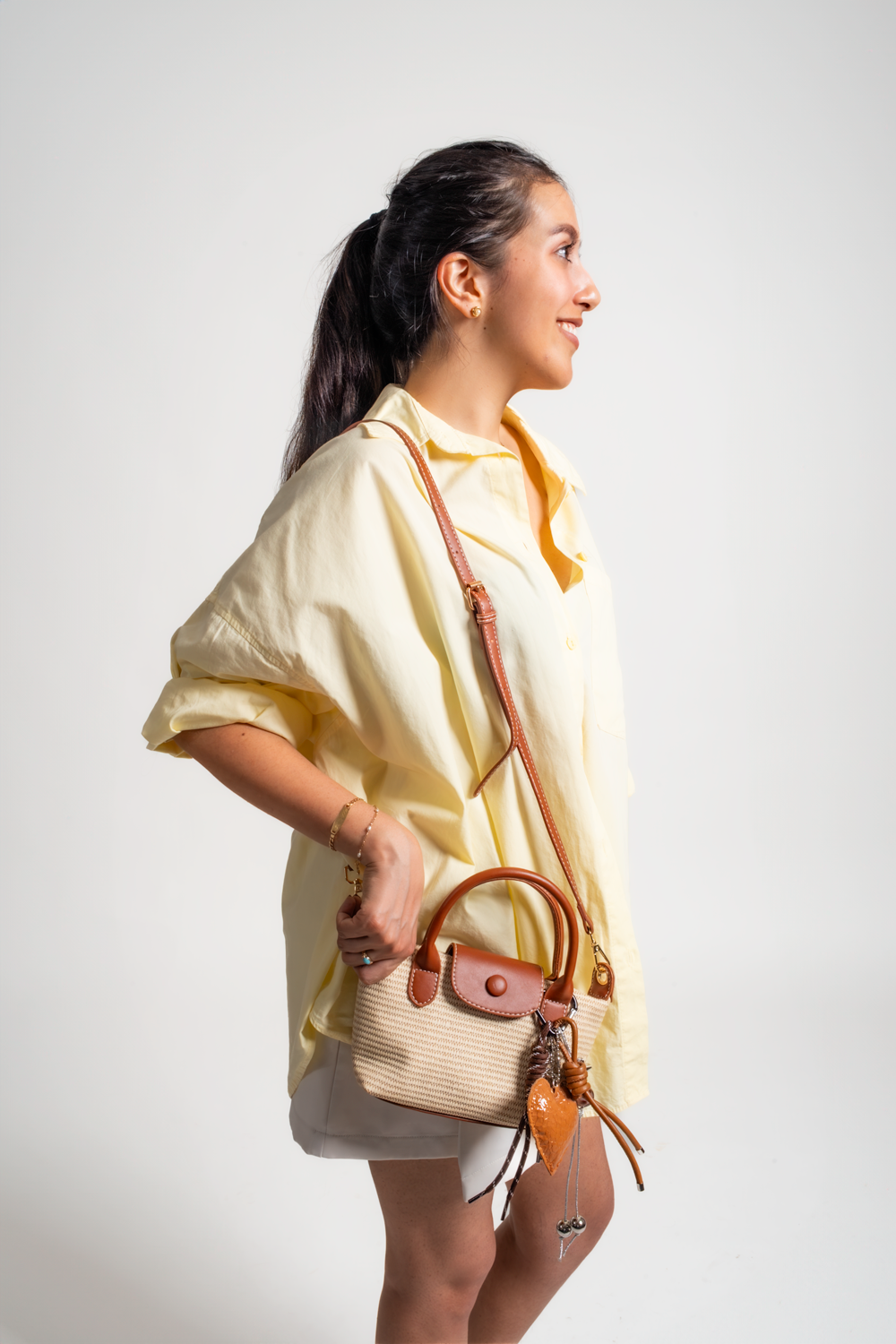 CARTERA VIOLETA - BEIGE - Gallery 3