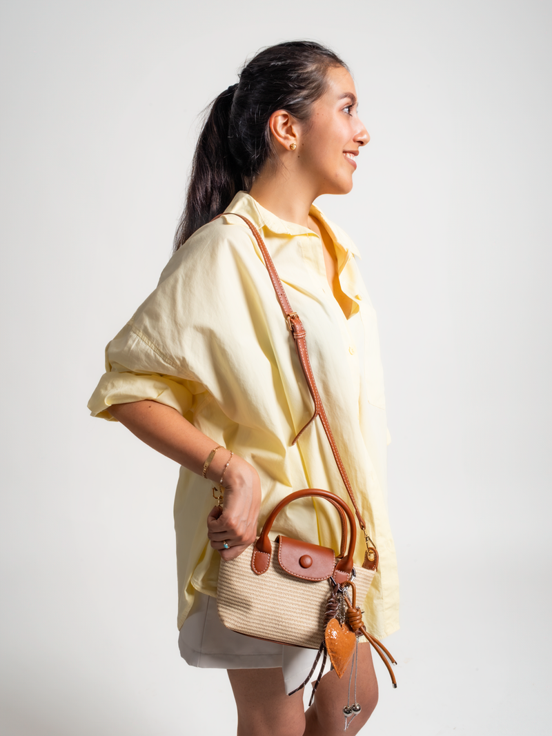 CARTERA VIOLETA - BEIGE - Image 3
