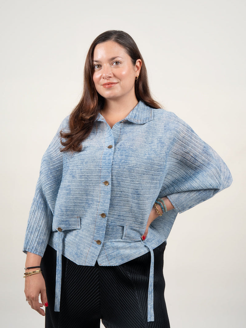 CHAQUETA MAR - CELESTE - Image 1