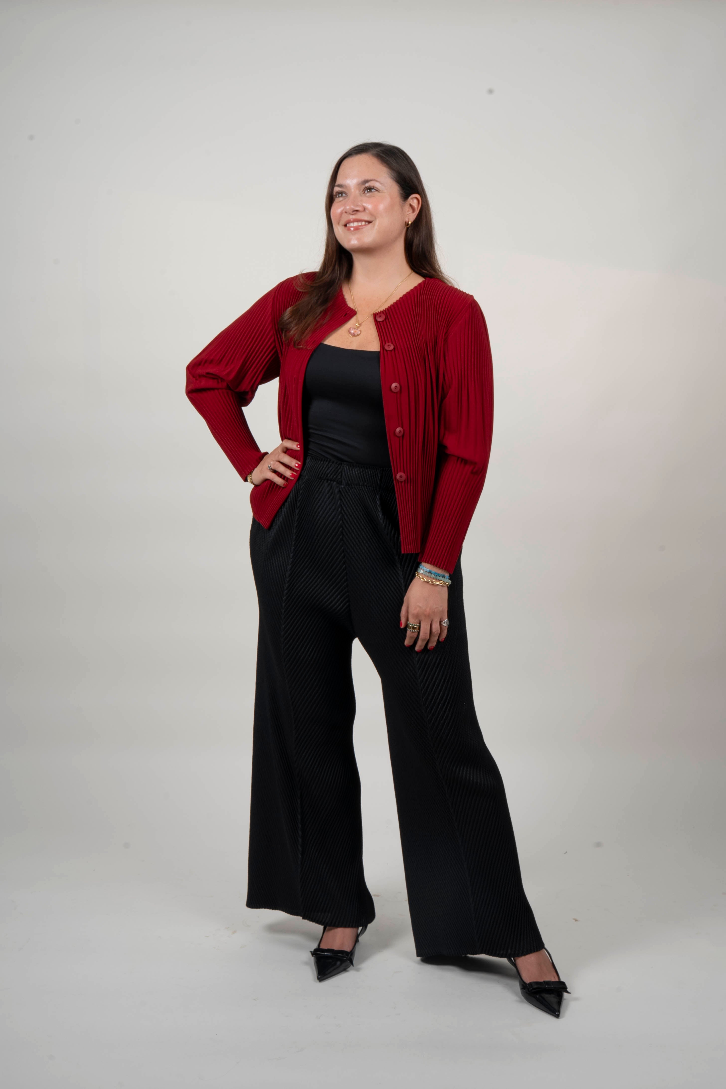 CHAQUETA ZOE - BORGOÑO