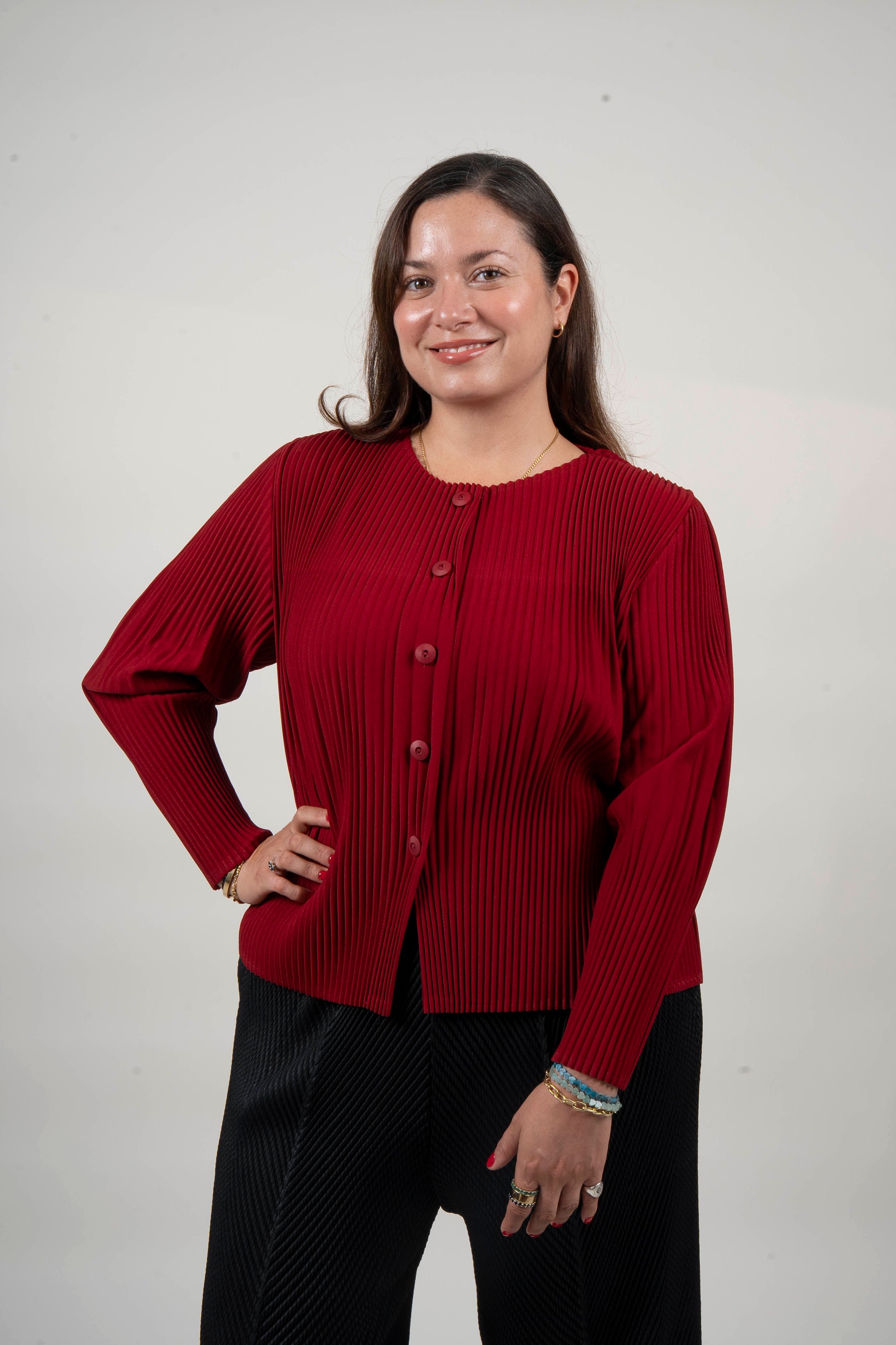 CHAQUETA ZOE - BORGOÑO