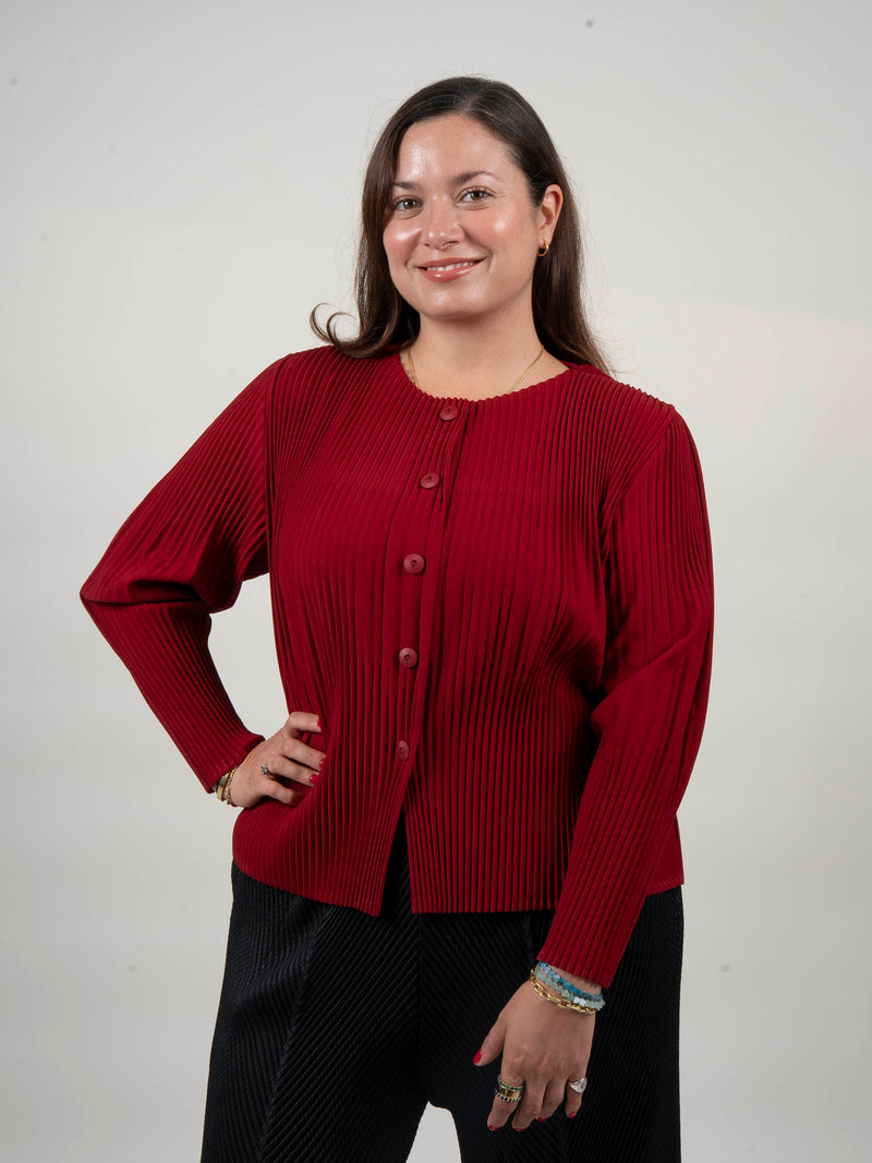 CHAQUETA ZOE - BORGOÑO - Image 7