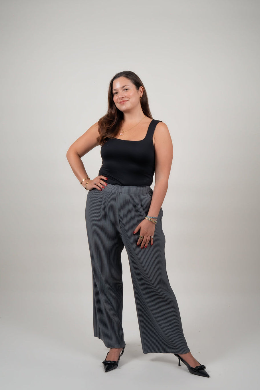 PANTALON LILY - GRIS