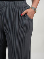 PANTALON LILY - GRIS - Thumbnail 3