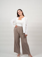 PANTALON LILY - BEIGE - Thumbnail 1