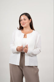 CHAQUETA NICOLE - BLANCO
