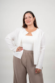 CHAQUETA NICOLE - BLANCO