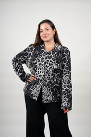 CHAQUETA BRIANA - ANIMAL PRINT
