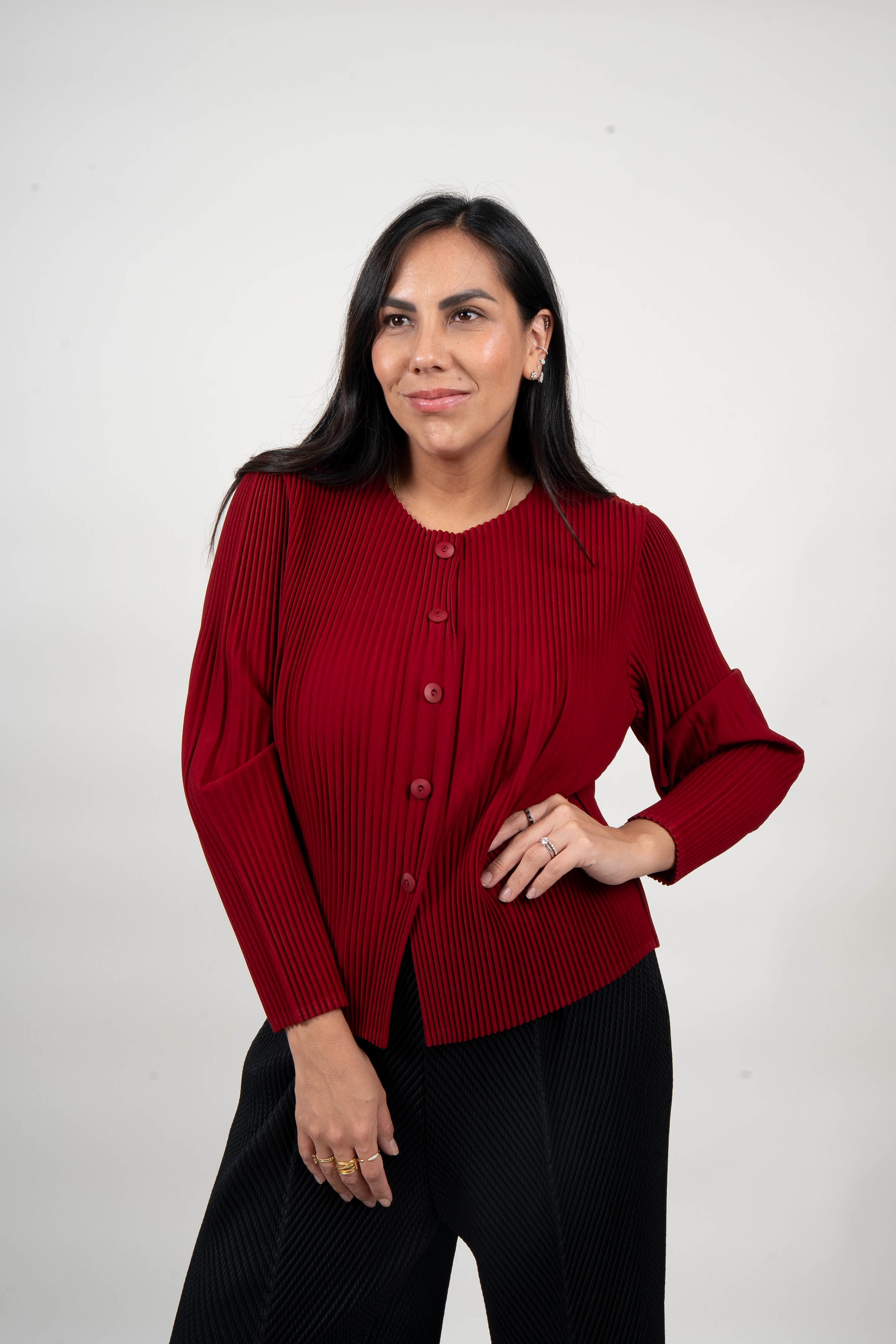 CHAQUETA ZOE - BORGOÑO