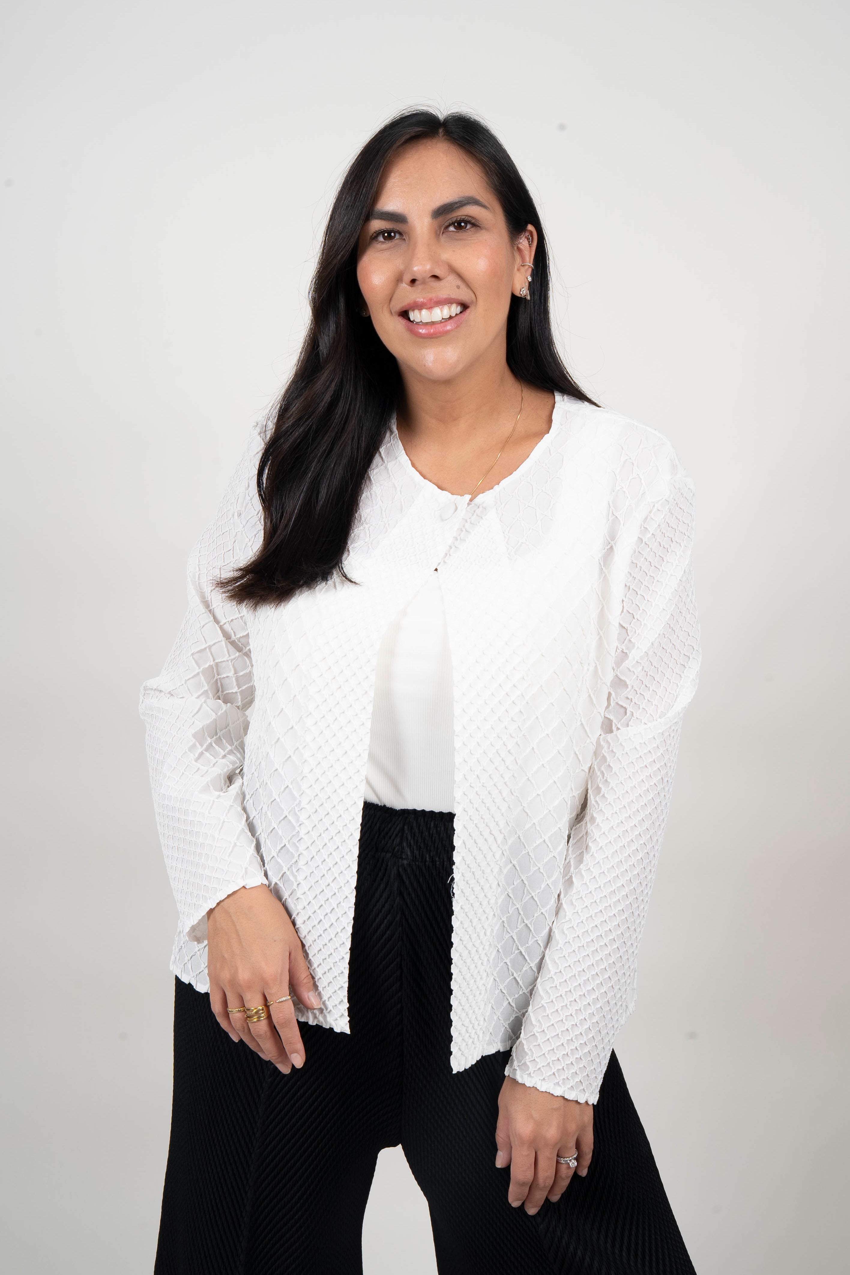 CHAQUETA NICOLE - BLANCO - Gallery 1
