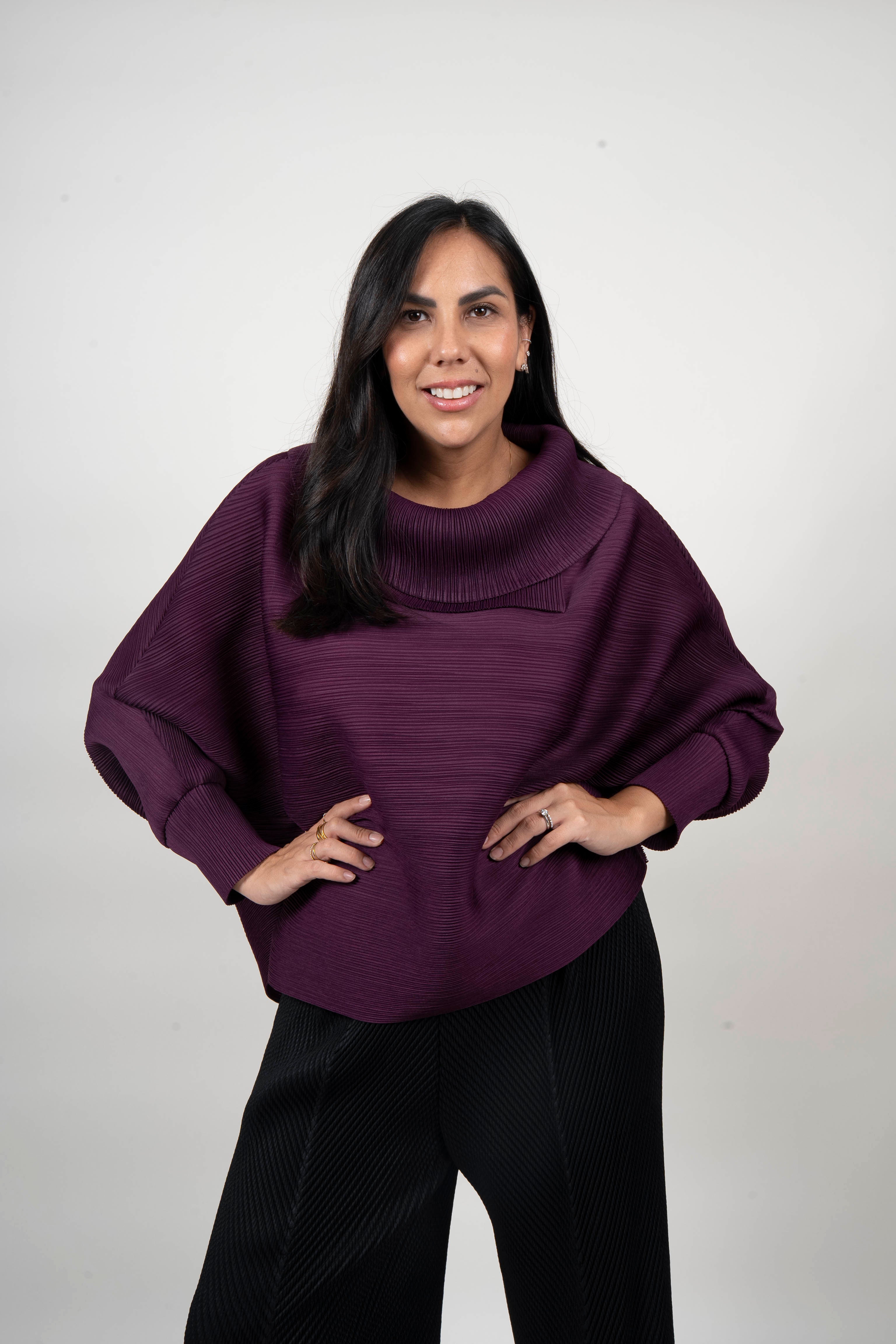 SWEATER SIENNA - MORADO - Gallery 6