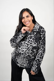 CHAQUETA BRIANA - ANIMAL PRINT
