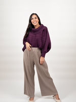 PANTALON LILY - BEIGE - Thumbnail 5