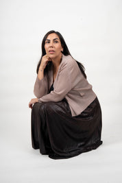 FALDA DALIA - MARRÓN
