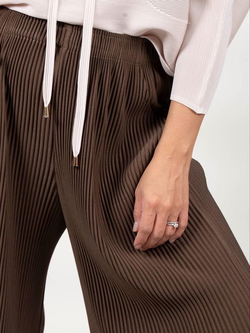 PANTALON LILY - MARRON - Image 3