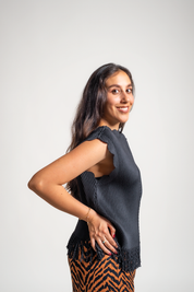 BLUSA ALMA - NEGRO