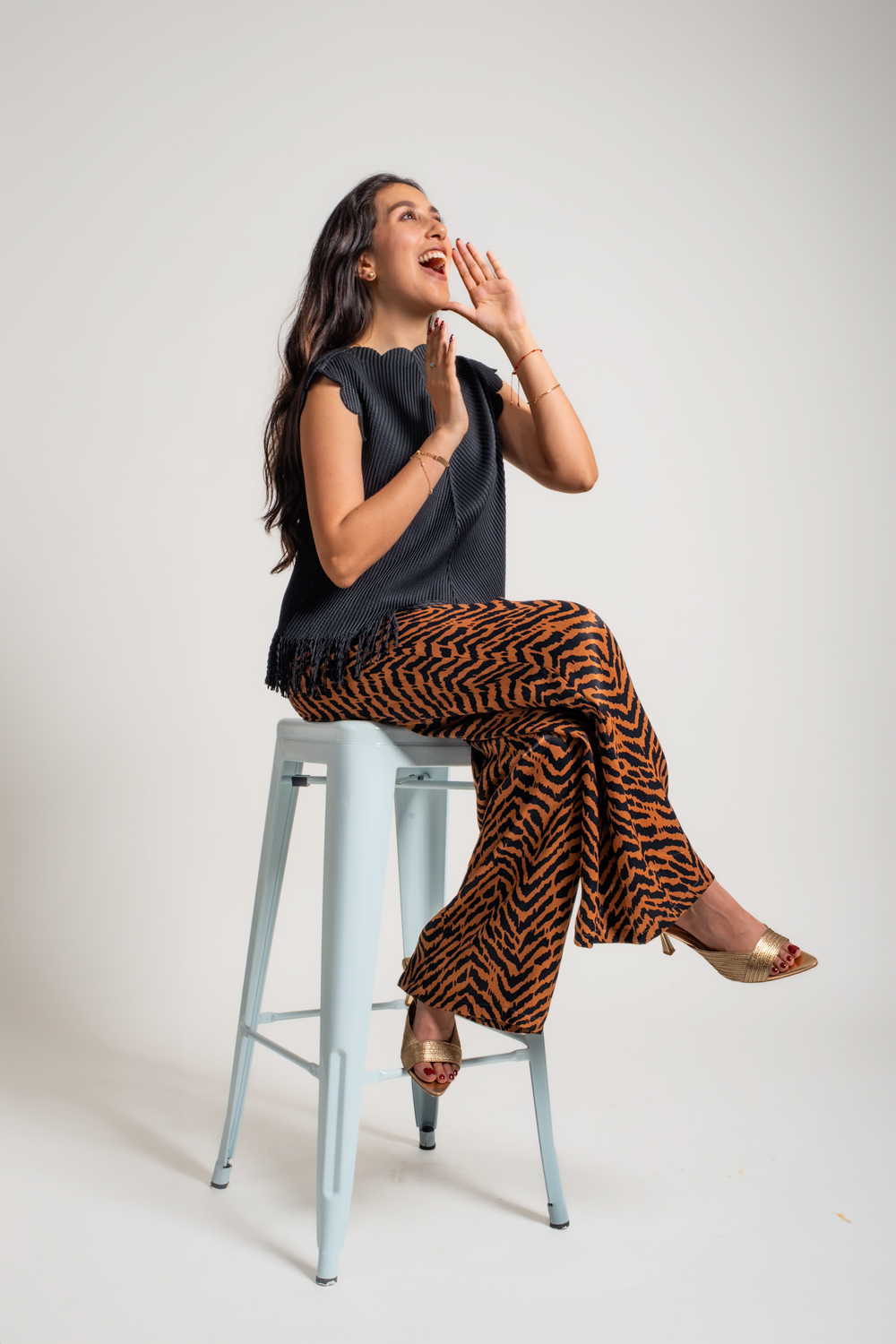 PANTALON KELLY - ANIMAL PRINT