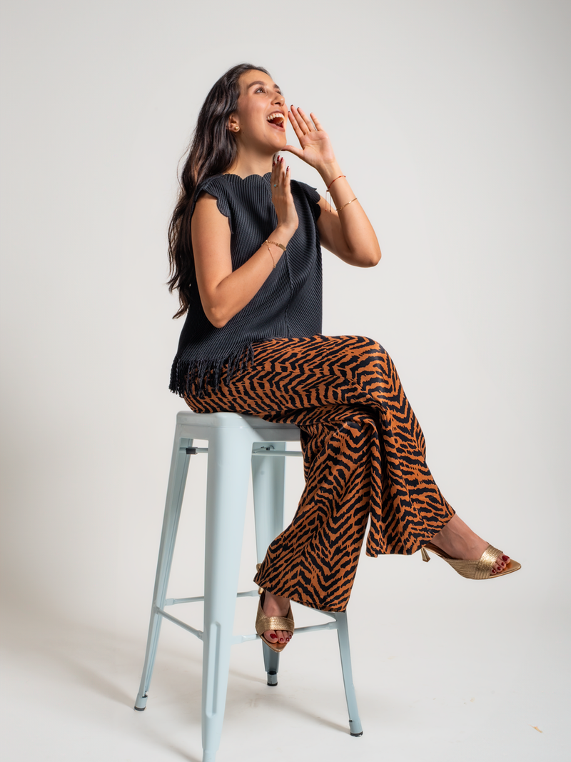 PANTALON KELLY - ANIMAL PRINT - Image 3