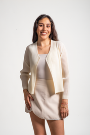 CHAQUETA VIVIANA - HUESO