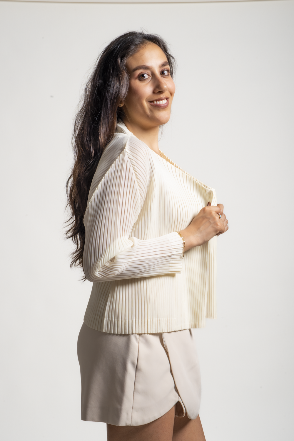 CHAQUETA VIVIANA - HUESO