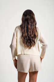 CHAQUETA VIVIANA - HUESO