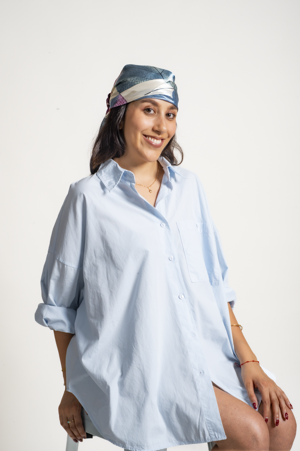 BLUSA LIA - CELESTE