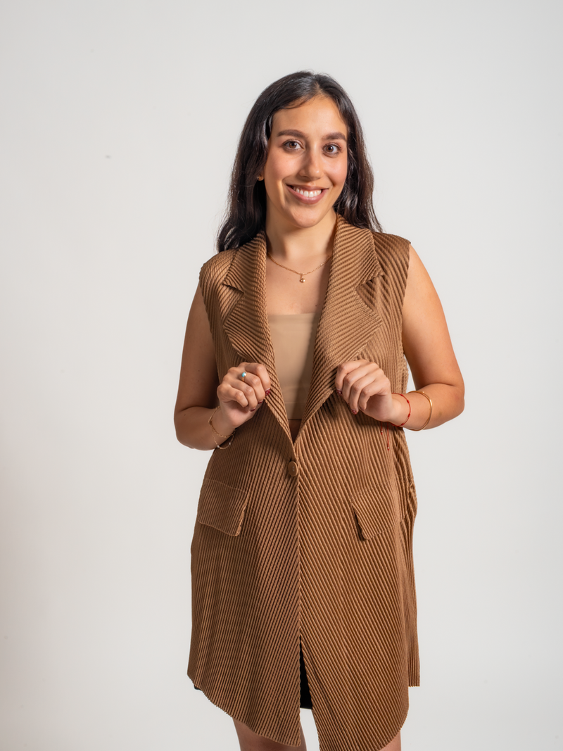 CHALECO MOANA - MARRON - Image 1