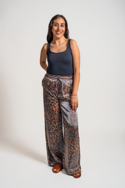 PANTALON CAROLA - ANIMAL PRINT