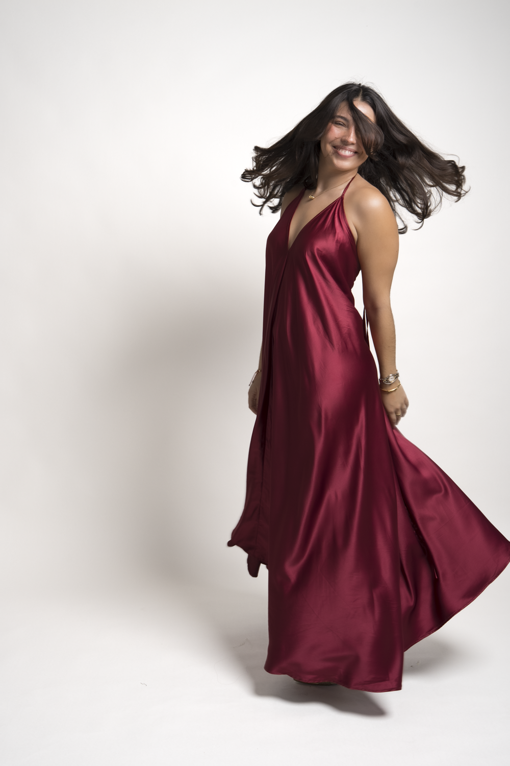 VESTIDO JESSICA - BORGOÑO