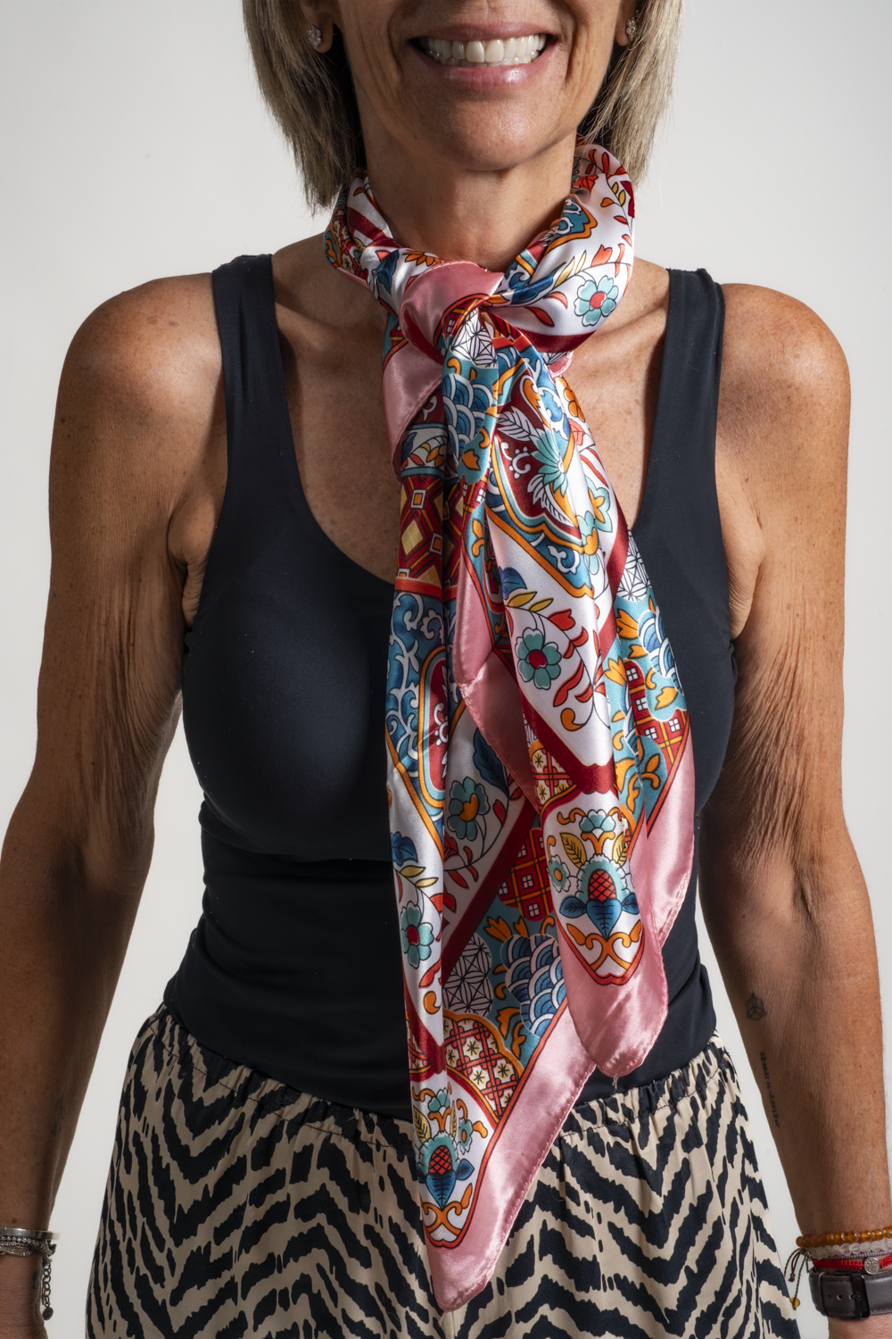 PAÑUELO AURELA - MULTICOLOR