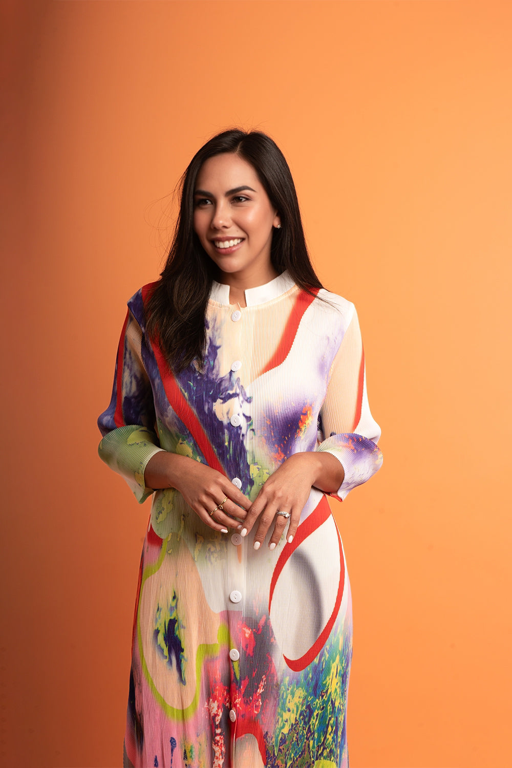 BLUSA LARGA VANIA - MULTICOLOR