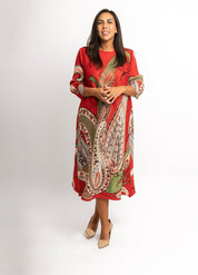 BLUSA LARGA ELENA - ROJA